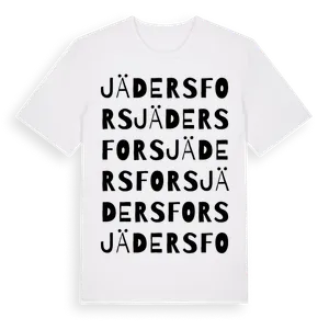Jädersfors ordlek t-shirt – ekologisk bomull t-shirt från Pinshirt