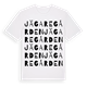 Jägaregården ordlek t-shirt