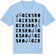 Blue Soul t-shirt med Jägersro ordlek t-shirt