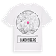 White t-shirt med Jakobsberg t-shirt