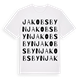 Jakobsbyn ordlek t-shirt