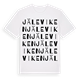 Jäleviken ordlek t-shirt