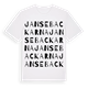 Jansebackarna ordlek t-shirt