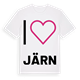 Jag älskar Järn t-shirt stort tryck