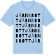 Blue Soul t-shirt med Järnbrott ordlek t-shirt
