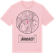 Pink Cotton t-shirt med Järnbrott t-shirt