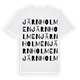 Järnholmen ordlek t-shirt