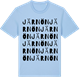 Blue Soul t-shirt med Järnön ordlek t-shirt