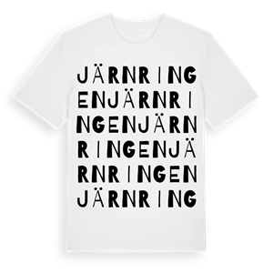 Järnringen ordlek t-shirt – ekologisk bomull t-shirt från Pinshirt