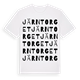 Järntorget ordlek t-shirt