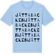 Blue Soul t-shirt med Jättabacken ordlek t-shirt