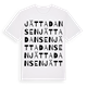 Jättadansen ordlek t-shirt