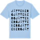 Blue Soul t-shirt med Jätteberg ordlek t-shirt