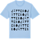 Blue Soul t-shirt med Jättebo ordlek t-shirt
