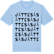 Blue Soul t-shirt med Jättesås ordlek t-shirt