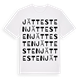 Jättesten ordlek t-shirt