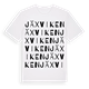White t-shirt med Jäxviken ordlek t-shirt
