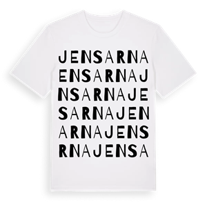 Jensarna ordlek t-shirt – ekologisk bomull t-shirt från Pinshirt