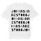 Johan Sannes Torg ordlek t-shirt