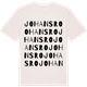 Vintage White t-shirt med Johansro ordlek t-shirt