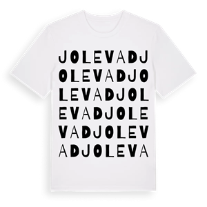 Jolevad ordlek t-shirt – ekologisk bomull t-shirt från Pinshirt