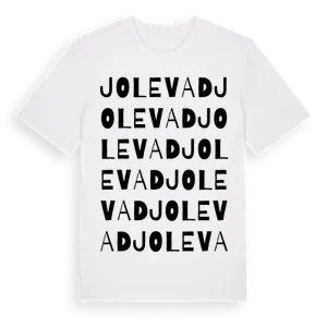 Jolevad ordlek t-shirt – ekologisk bomull t-shirt från Pinshirt