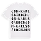 Jon-Karlsgården ordlek t-shirt