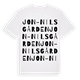 Jon-Nilsgården ordlek t-shirt
