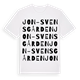 Jon-Svensgården ordlek t-shirt