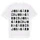 Jonagården ordlek t-shirt