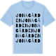 Blue Soul t-shirt med Jonagården ordlek t-shirt