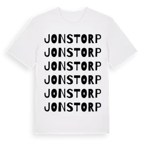 Jonstorp ordlek t-shirt – ekologisk bomull t-shirt från Pinshirt