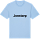 Blue Soul t-shirt med Jonstorp fetstil t-shirt