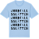 Blue Soul t-shirt med Jordfallsslätten ordlek t-shirt