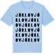 Blue Soul t-shirt med Jörlov ordlek t-shirt