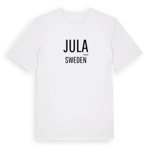 Jula i Sverige t-shirt – ekologisk bomull t-shirt från Pinshirt