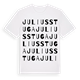 Julius stuga ordlek t-shirt