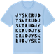 Blue Soul t-shirt med Jyskerud ordlek t-shirt