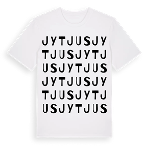 Jytjus ordlek t-shirt – ekologisk bomull t-shirt från Pinshirt