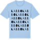 Blue Soul t-shirt med Kabbo ordlek t-shirt