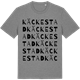 Mid Heather Gray t-shirt med Käckestad ordlek t-shirt