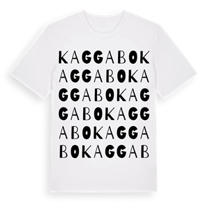 Kaggabo ordlek t-shirt – ekologisk bomull t-shirt från Pinshirt