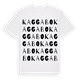 Kaggabo ordlek t-shirt