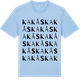 Blue Soul t-shirt med Kakås ordlek t-shirt