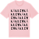 Pink Cotton t-shirt med Kåklev ordlek t-shirt