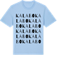 Blue Soul t-shirt med Kalabo ordlek t-shirt