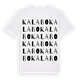 Kalabo ordlek t-shirt