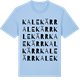 Blue Soul t-shirt med Kalekärr ordlek t-shirt