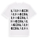 Kålhagen ordlek t-shirt