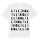 Källäng ordlek t-shirt